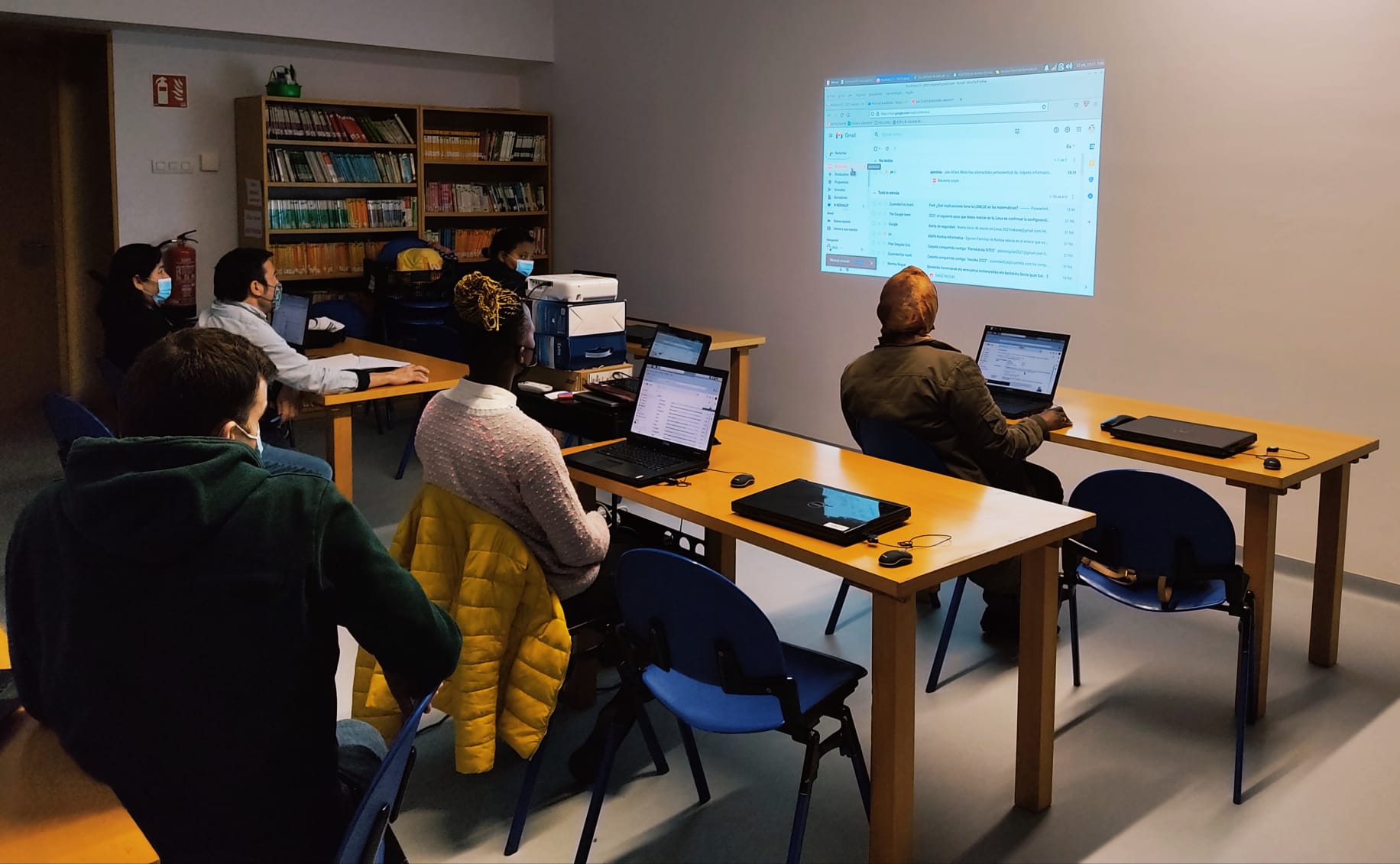 Kontxa eskola + Toshiba Satellite