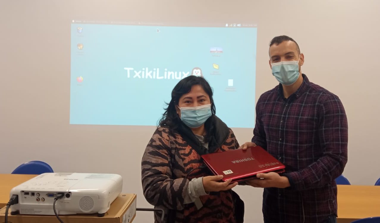 Kontxa eskola + Toshiba Satellite