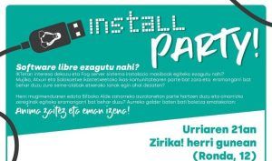TxikiLinux-Luberri Bilboko Zirika! gunean