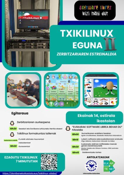 TxikiLinux Eguna 2024-06-14